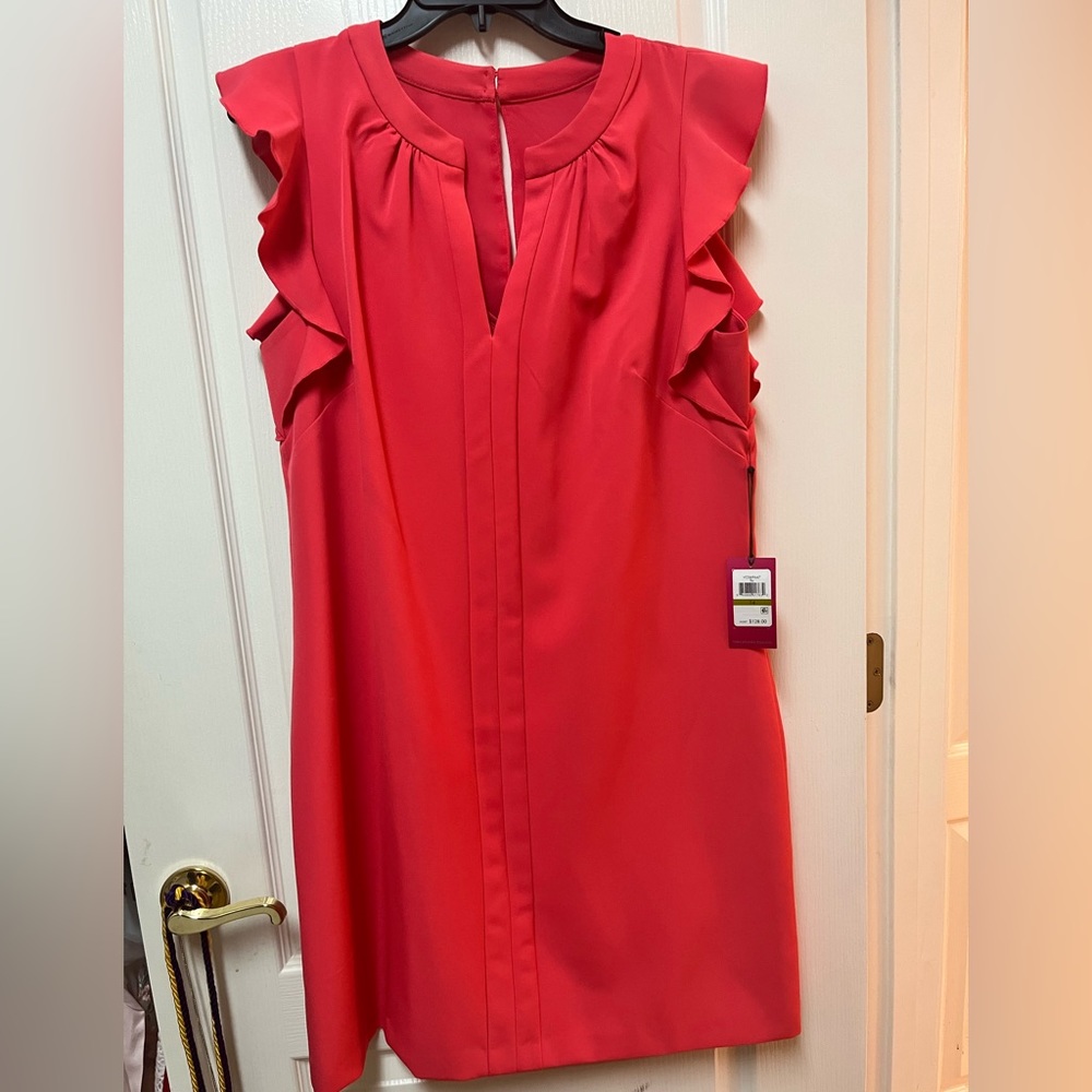 Vince Camuto Women’s pink/peachy colored dress size 14